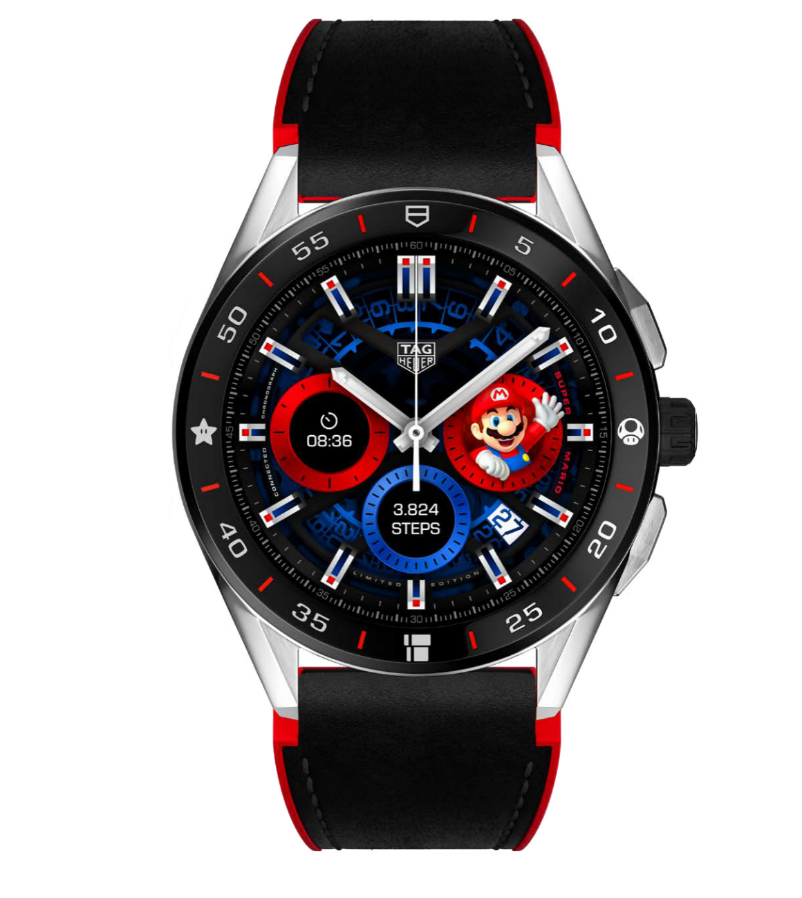 泰格豪雅与任天堂跨界合作推出 推出超级马里奥主题限量款联名腕表