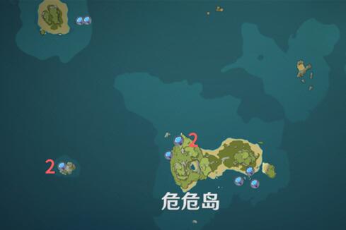 原神海灵芝金苹果群岛采集位置一览
